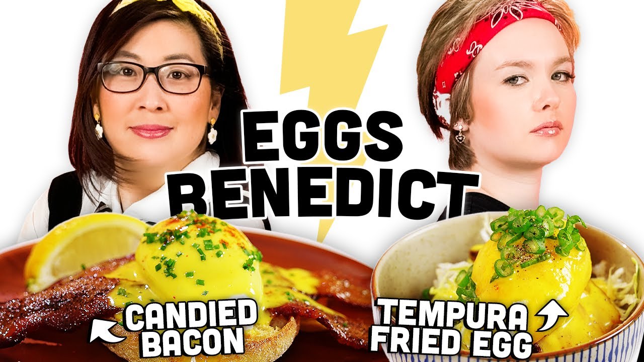 We Cook Eggs Benedict From Food Wars Two Ways To See Who Is Better! | Shokugeki