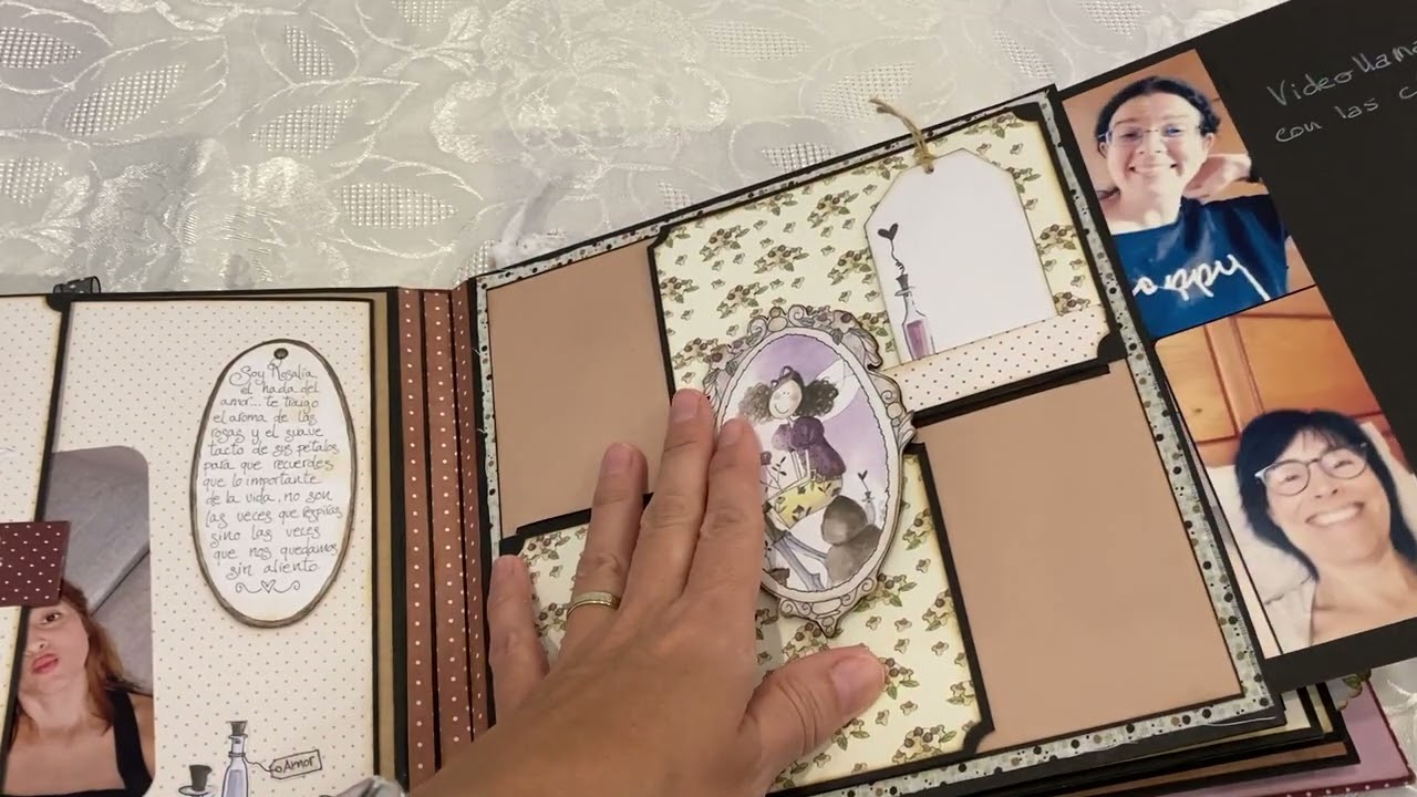 Álbum scrapbooking de Las Prímulas