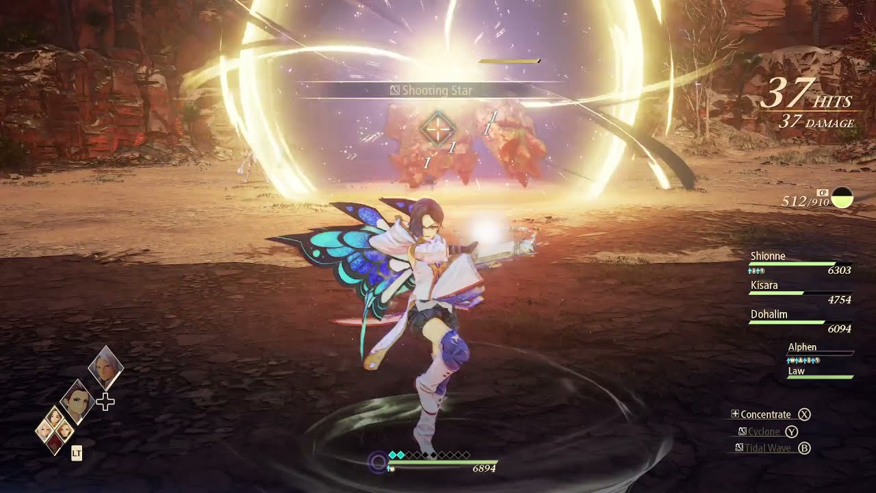 Rinwell (Reduced Casting During Combo) Dodge Trick