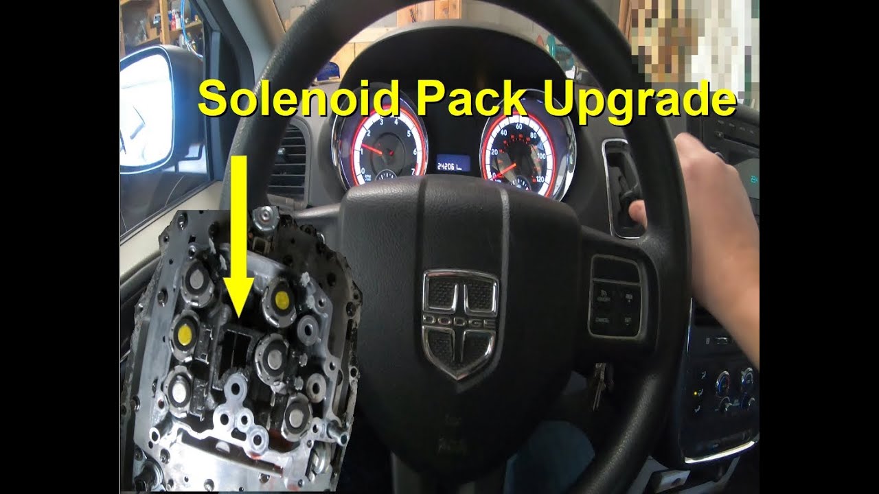 Chrysler Solenoid Pack Sonnax Upgrade - 62TE Pressure Switch Rationality, P083B.