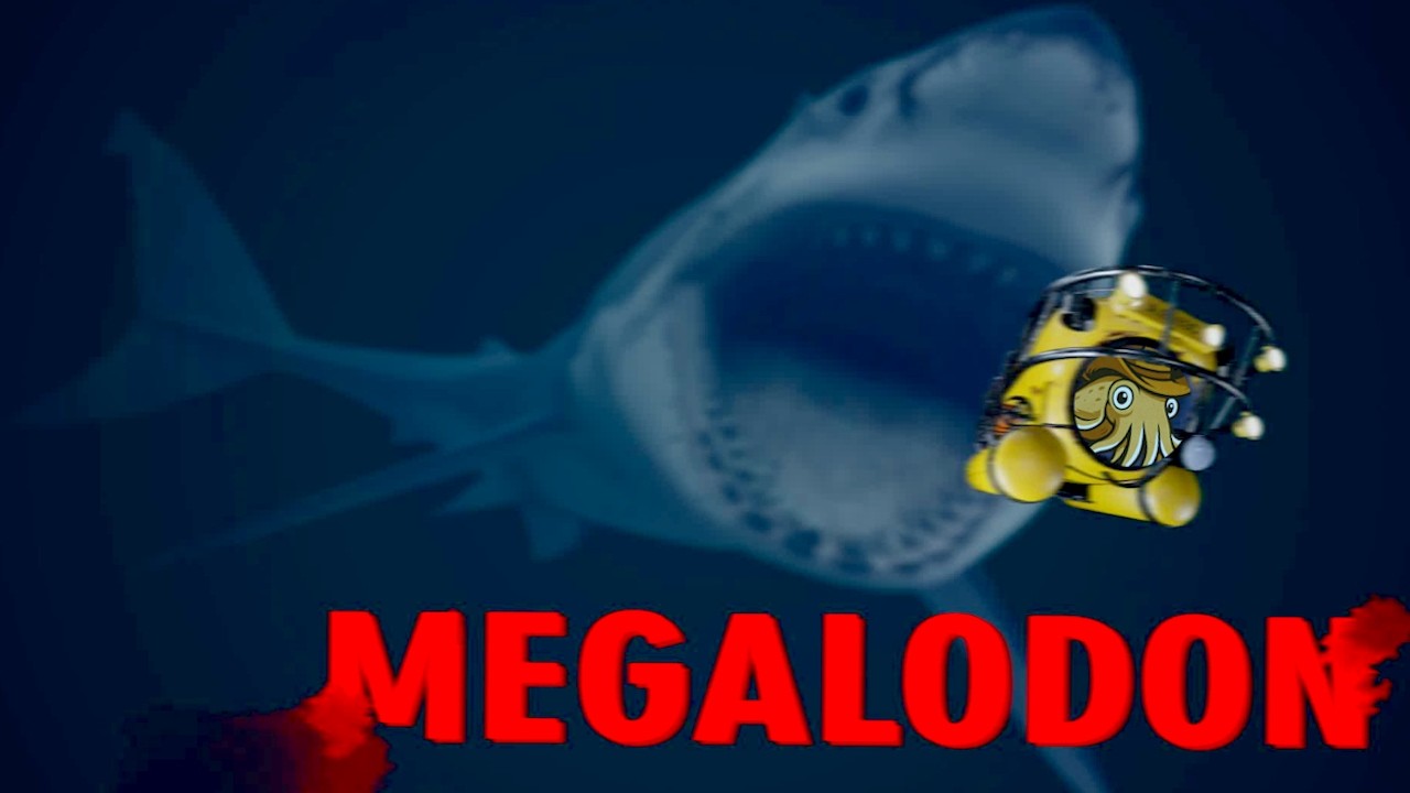 Сможем ли мы пережить нападение мегалодона!? | Хоррор-игра Fortnite