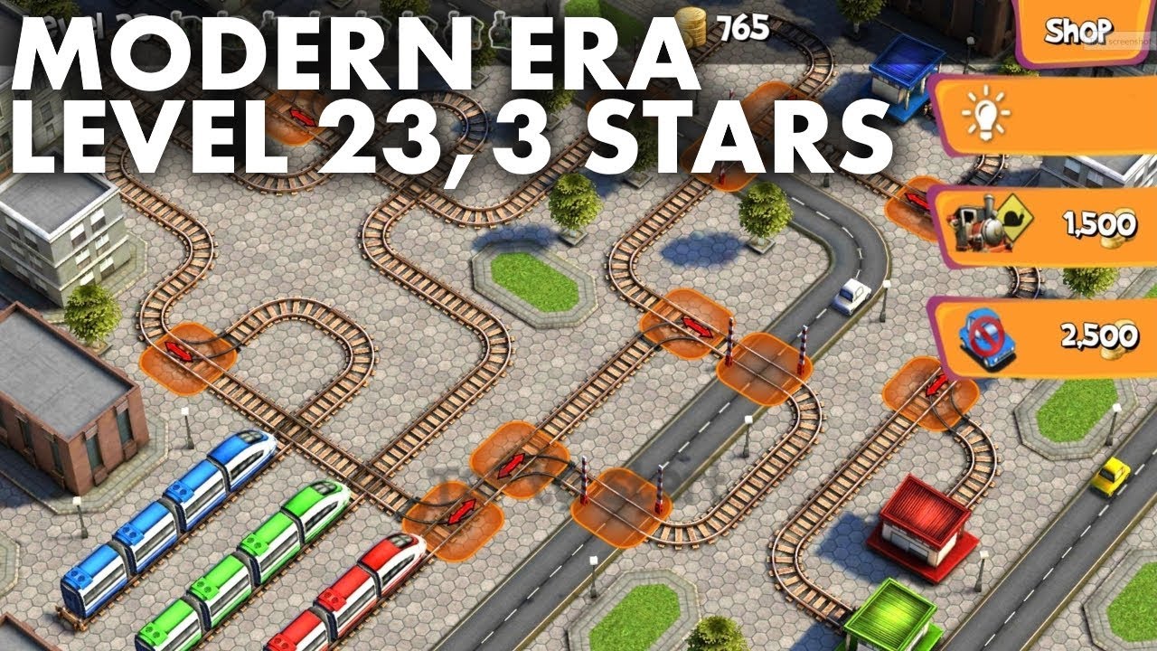 Train Crisis - Modern Era Level 23, 3 Stars