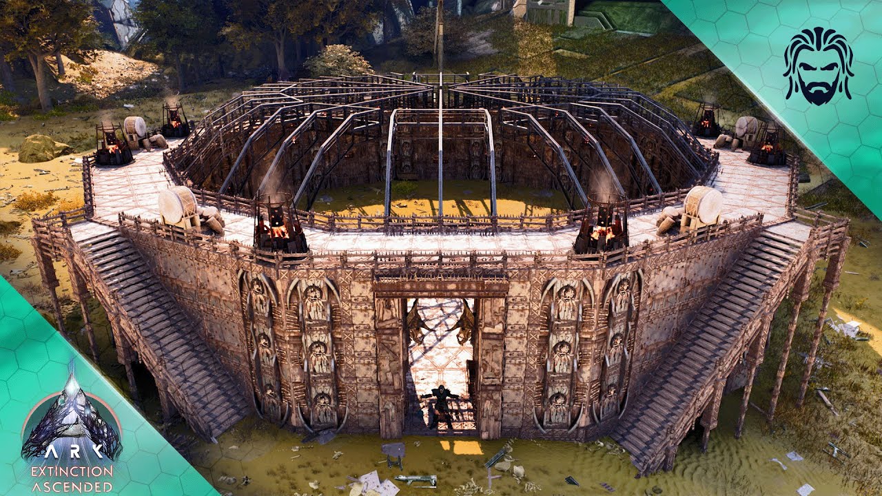 I Built a Thunderdome Arena! | ARK Extinction [E15]
