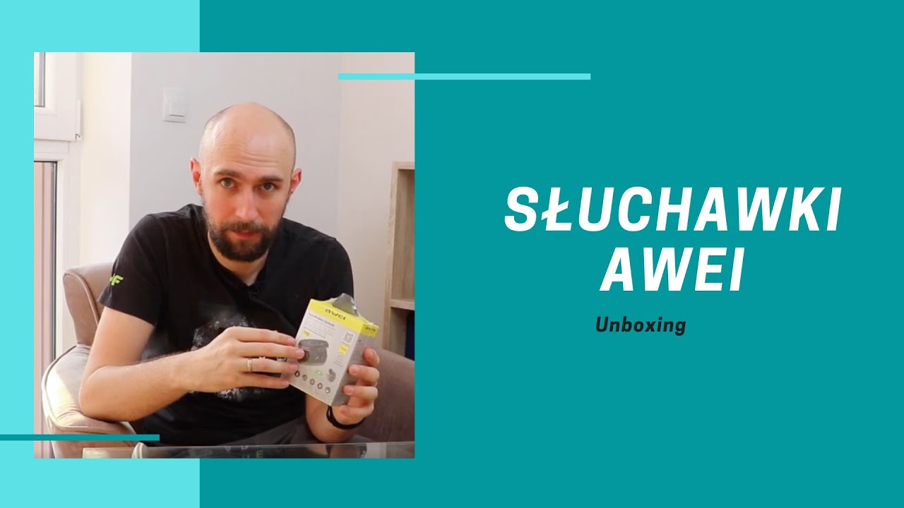 Słuchawki Awei - unboxing [ENG SUBS]