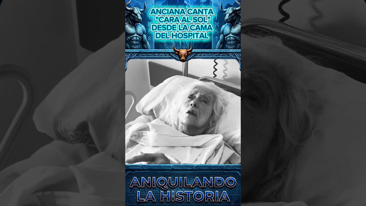 ANCIANA ESPA&Ntilde;OLA CANTA &ldquo;CARA AL SOL&rdquo; DESDE EL HOSPITAL&hellip; &iexcl;Y ACABA GRITANDO VIVA FRANCO Y VIVA ESPA&Ntilde;A!