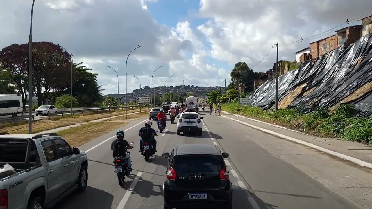 (EP1358) RODV.GOV.MARIO COVAS TRÂNSITO LENTO JABOATÃO RECIFE PERNAMBUCO 
