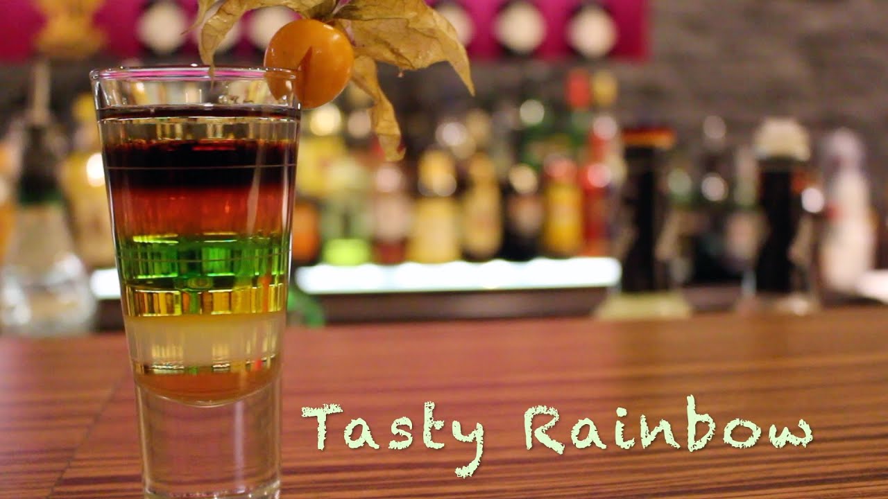 Tasty Rainbow Shot, 7 Schichten! Andikus