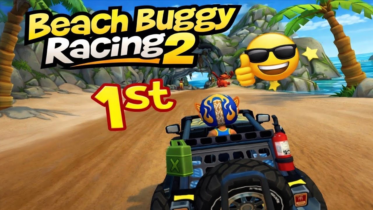 Beach Buggy Racing 2 gameplay | Crazy beach race and I finished 1st 🏁🔥