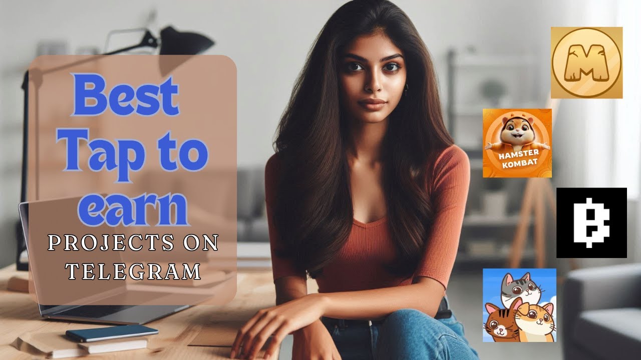 (Free money) Telegram Tap to Earn games to make $ from AIrdrops!  #crypto  #bitcoin #hamsterkombat