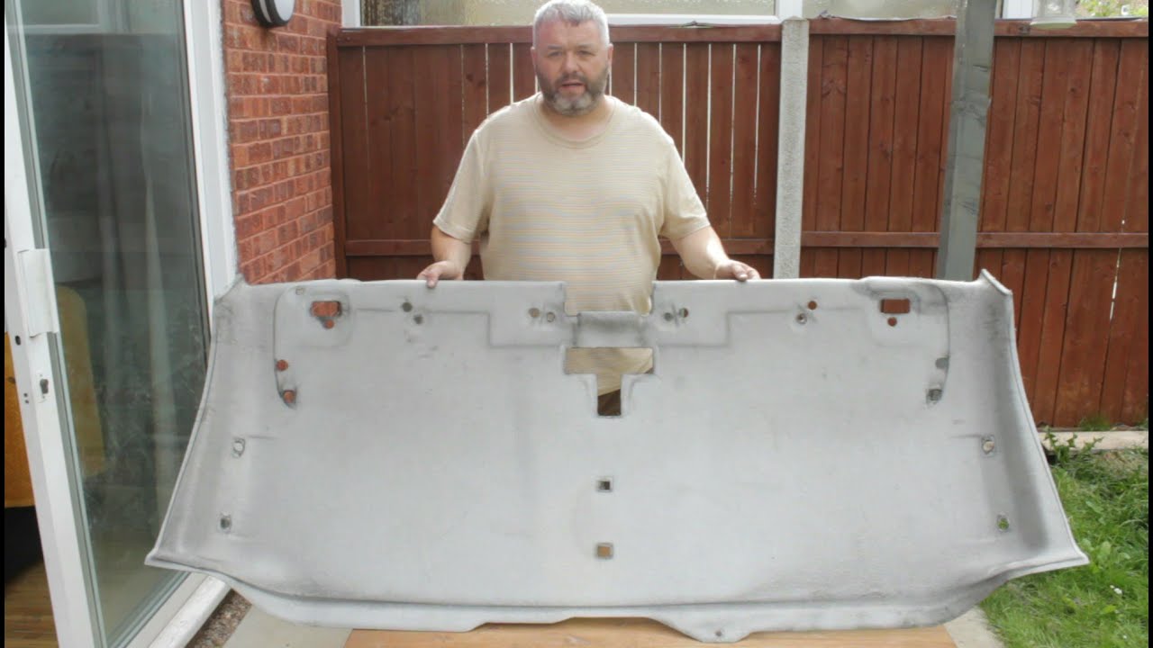 How to Change the head lining in a campervan [Citroen relay van