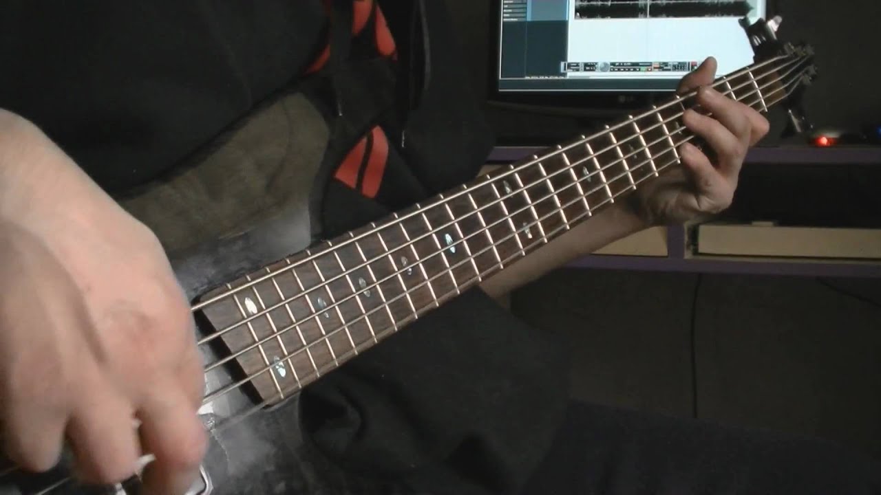 Lady Gaga - Paparazzi (bass cover) HD