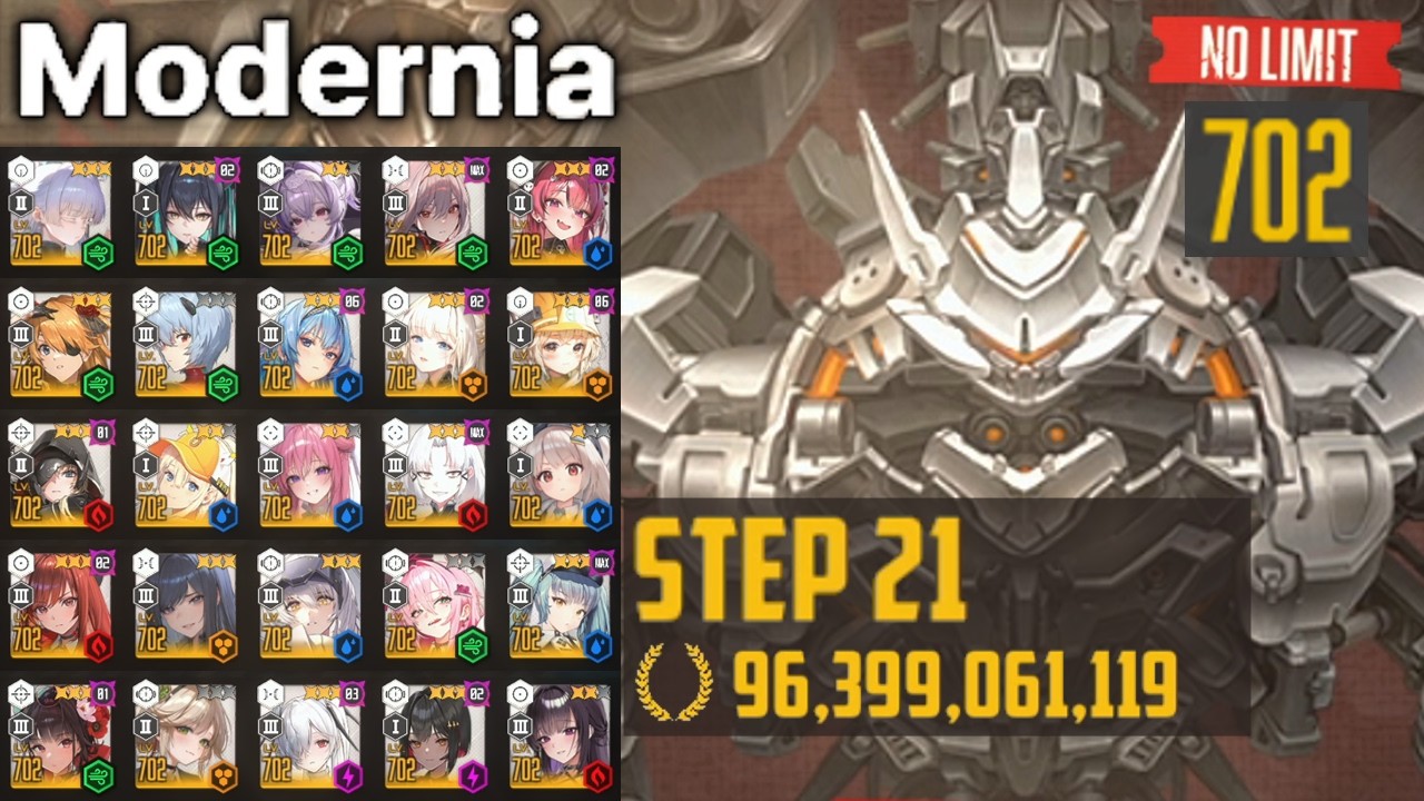 [Step 21] Solo Raid Museum Hall 02: Modernia (Goddess of Victory: NIKKE)