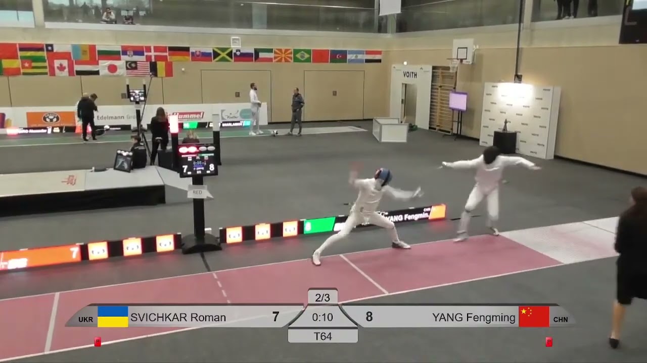 2025 98 SME Coupe du Monde, Heidenheim SVICHKAR Roman vs YANG Fengming