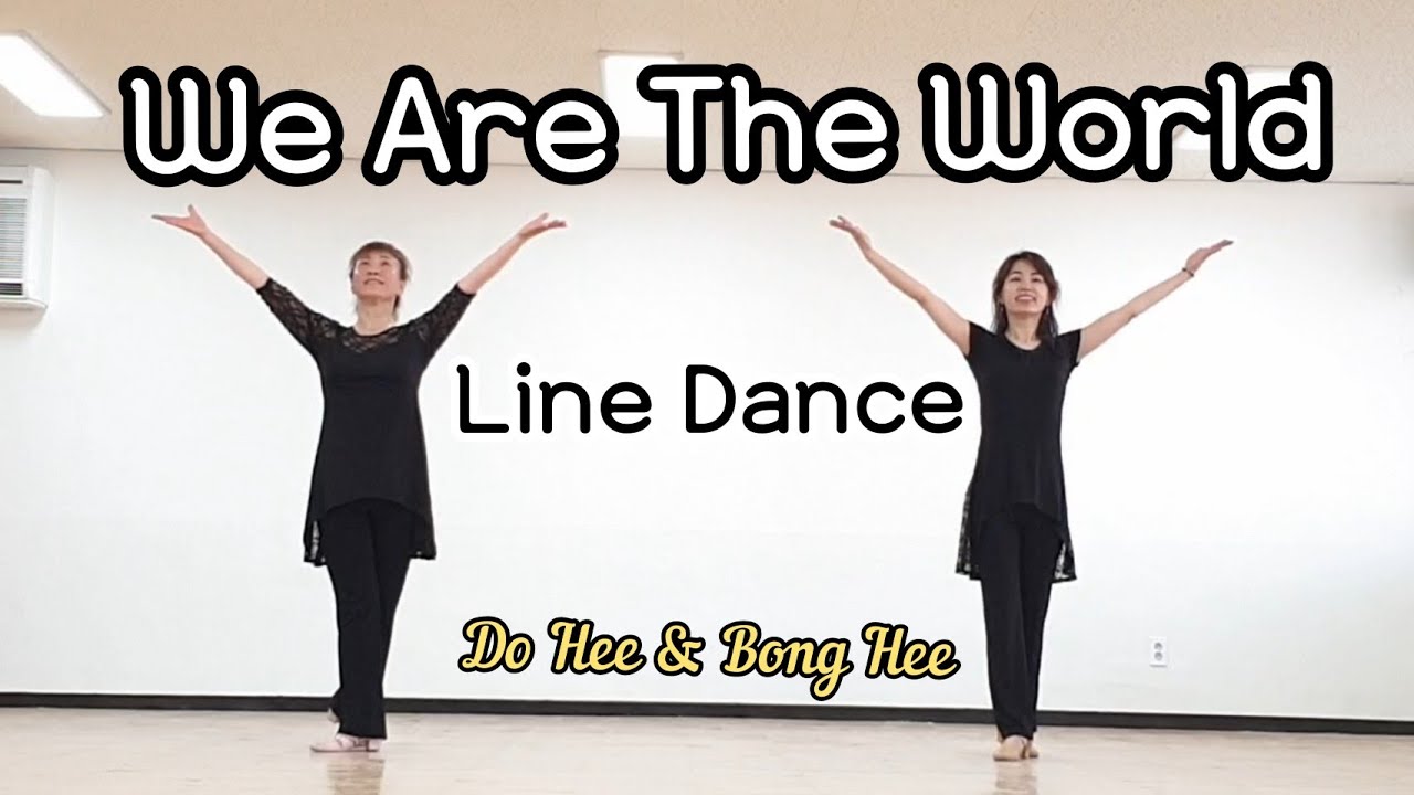 We Are The World - Line Dance (Intermediate) 위아더월드/ 고급 라인댄스 ( 22 Indonesian Choreographers 🇮🇩 )