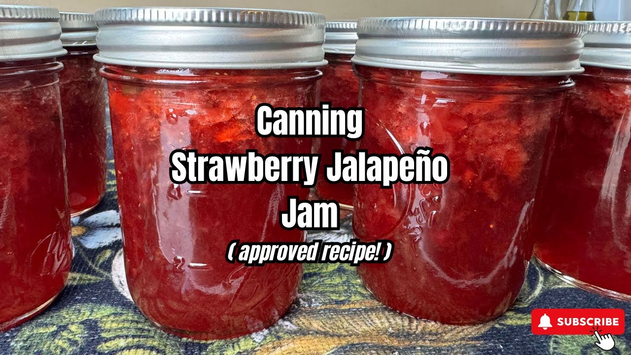 I Made Strawberry Jalapeño Jam (and it's AMAZING)