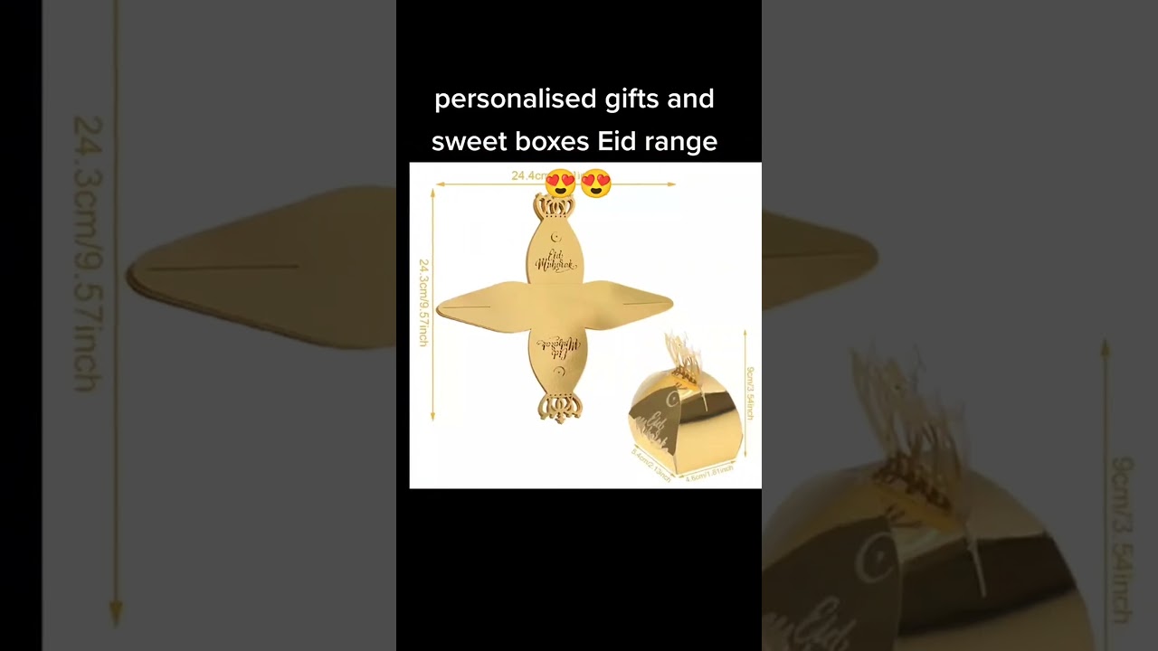 Eid sweets & gifts collection #eid #eidmubarak #halal #personalised