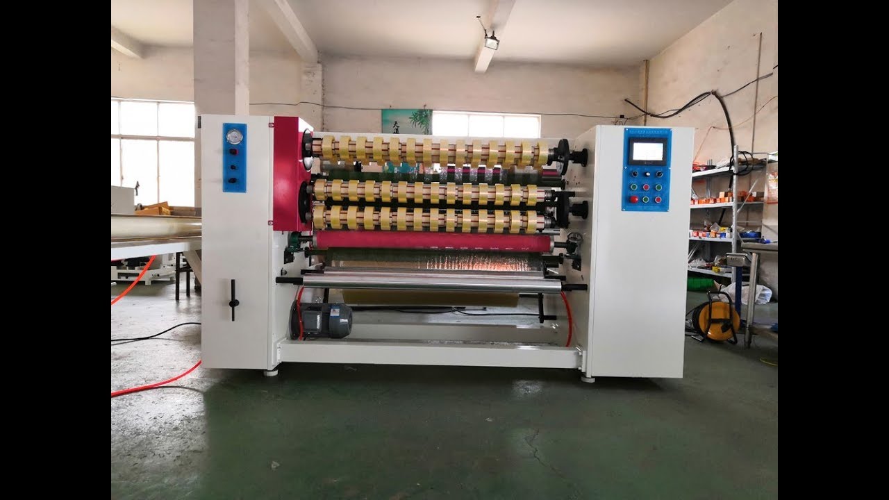 XMY008 High Speed BOPP/Masking Tape Slitting Machine