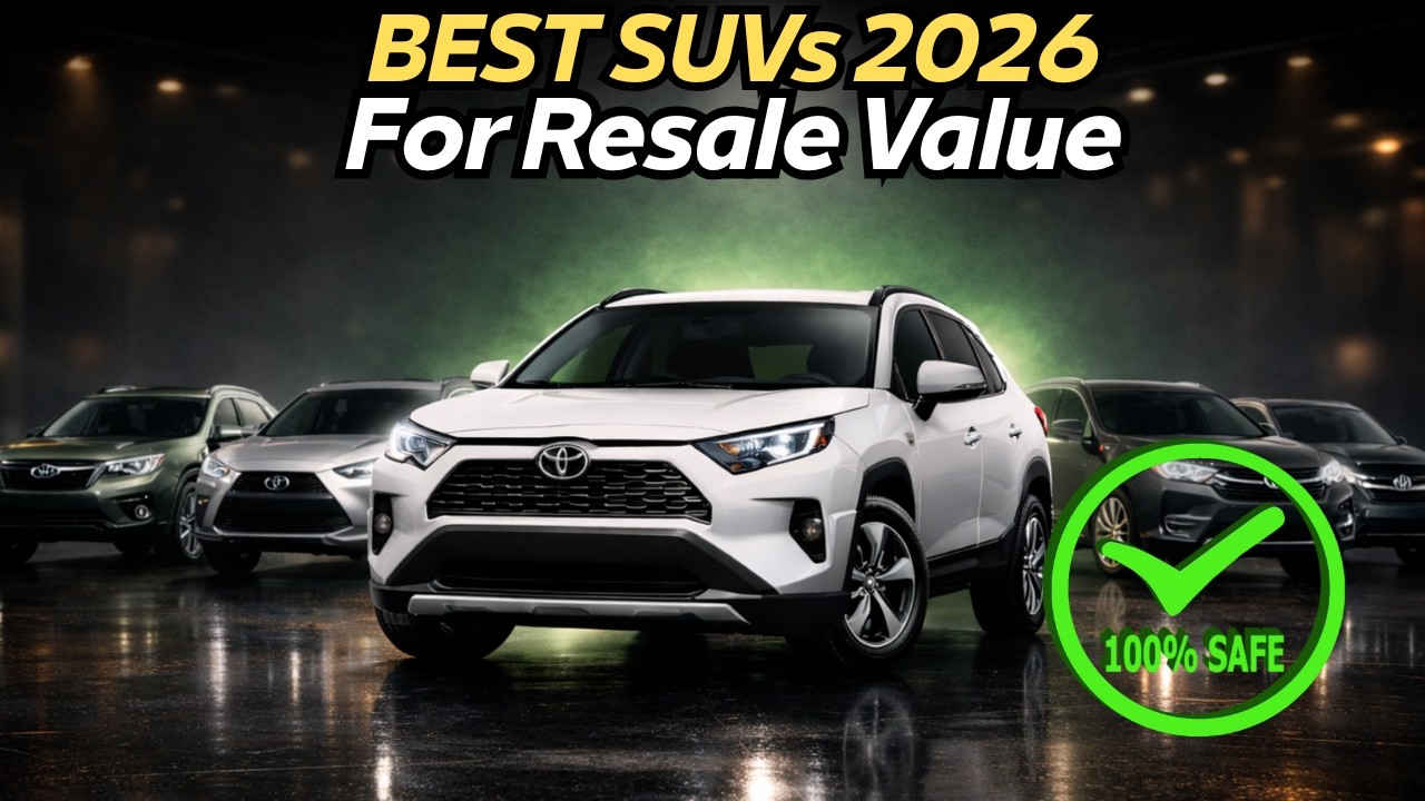 TOP 5 “No Regret” SUVs for 2026  Reliability  Resale