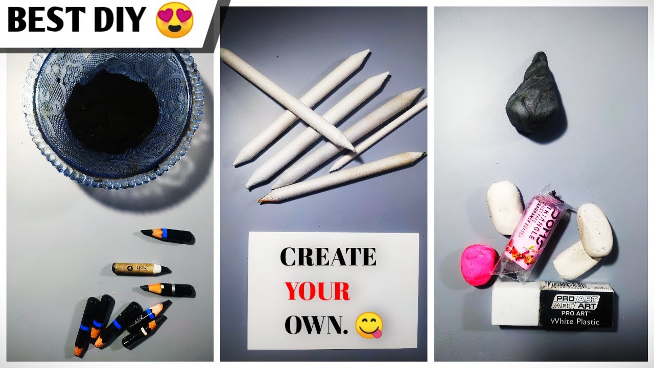 Best cheap pencil drawing DIY and hacks 😱😋// save lots of money