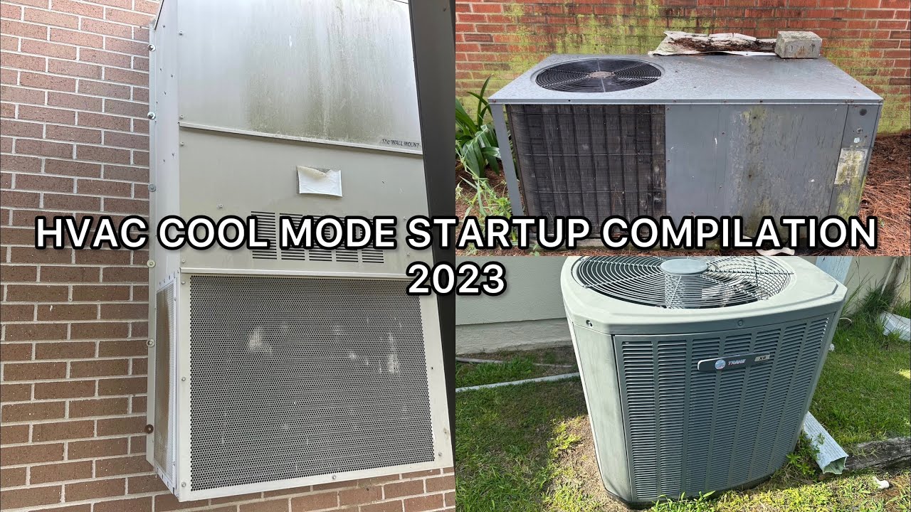 HVAC Cool Mode Startup Compilation 2023