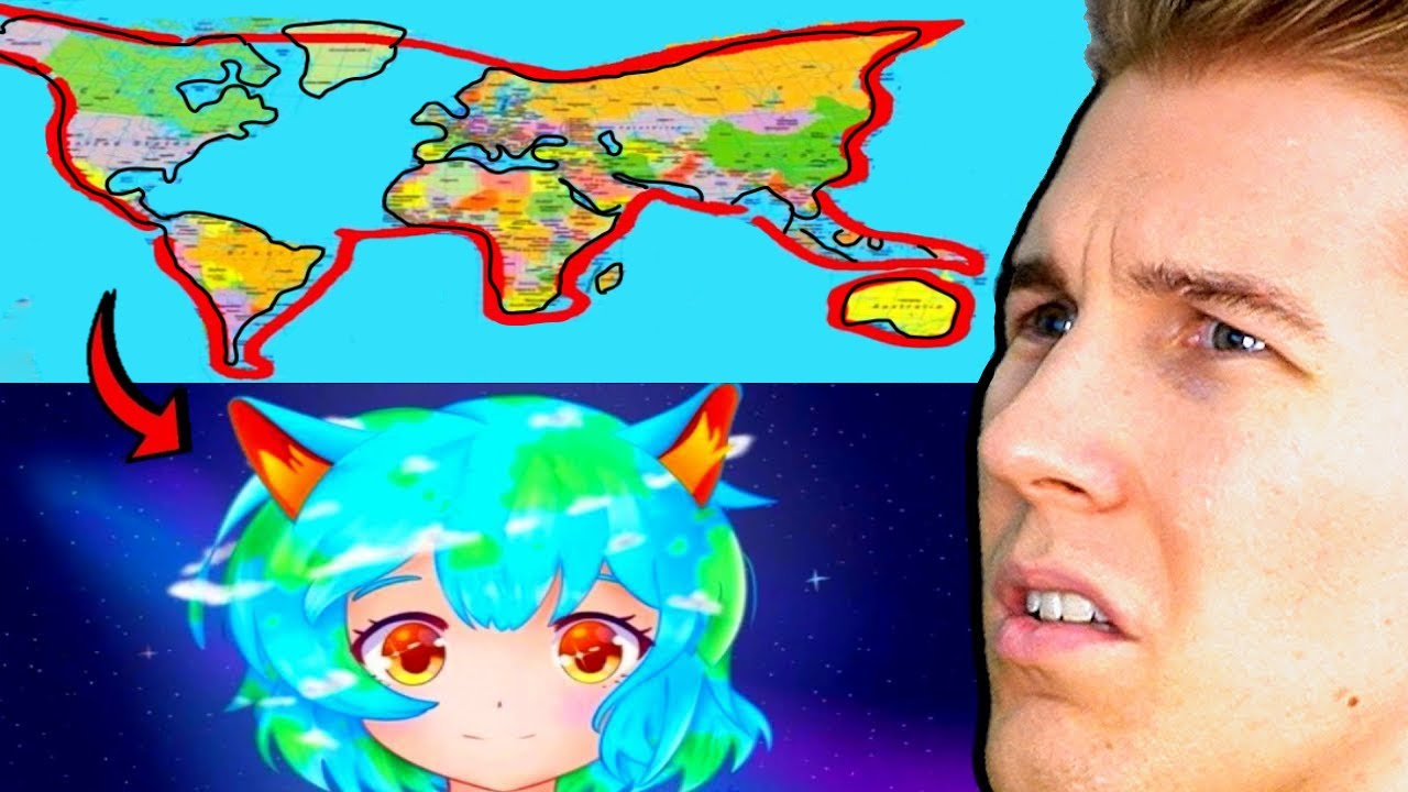 КТО ЭТО СДЕЛАЛ?! (Countryhumans + Planetballs = Earth Chan)