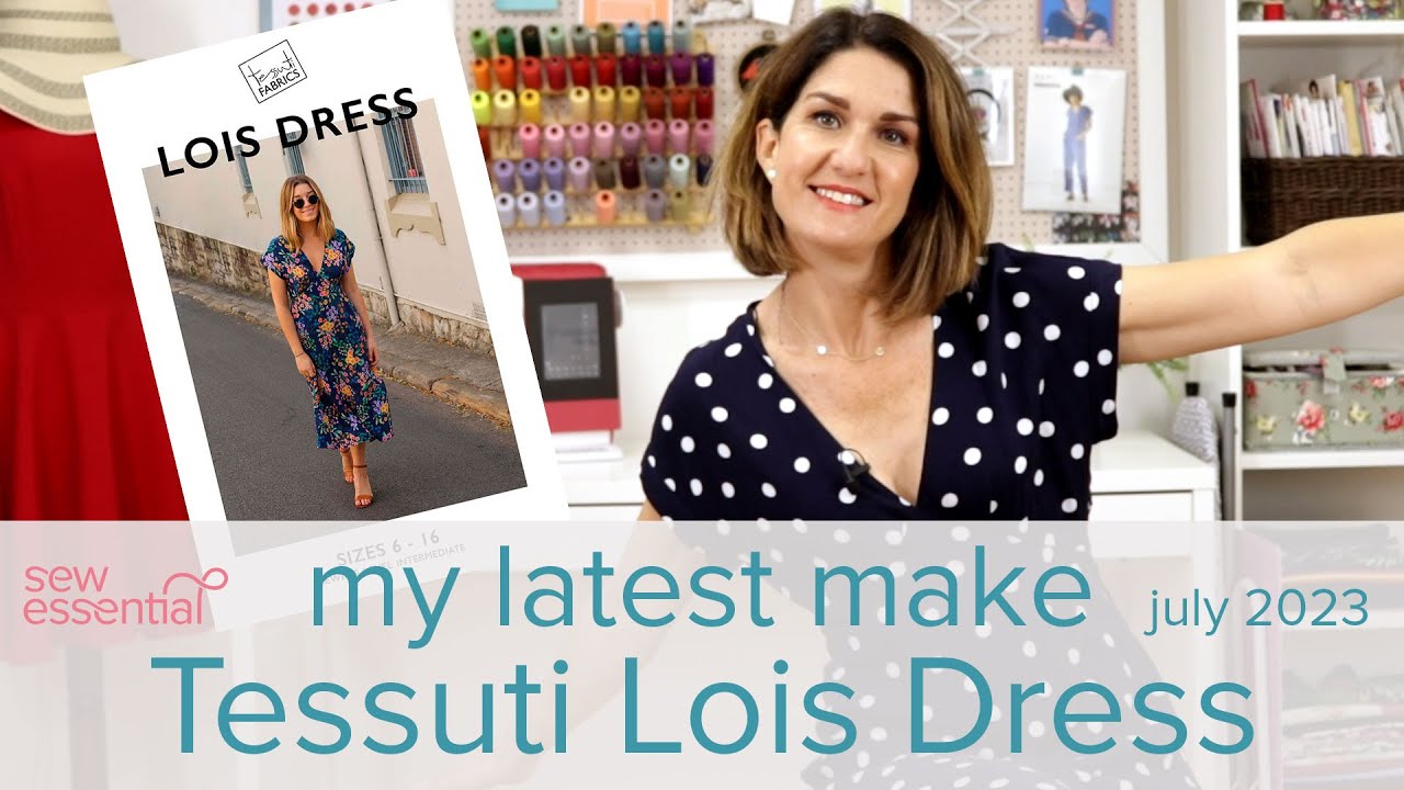 My Latest Make - The Lois Dress by Tessuti Patterns