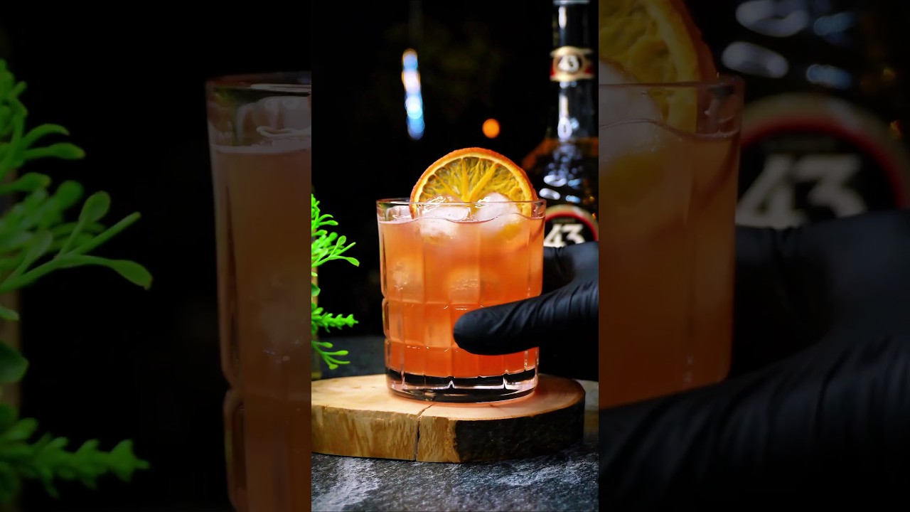 Orange 43 Cocktail 🔥 #cocktail #shorts #drink