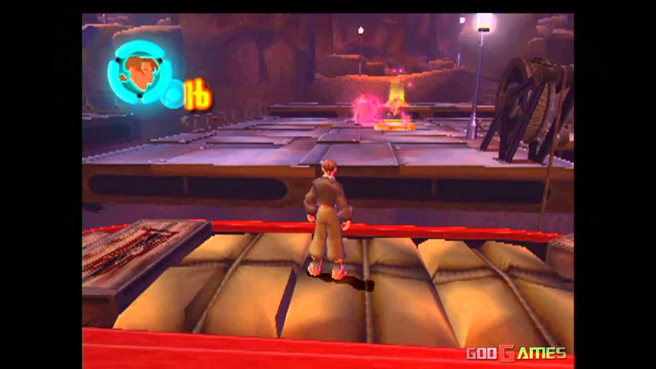Планета сокровищ Диснея — геймплей PS2 (оригинальная PS2)