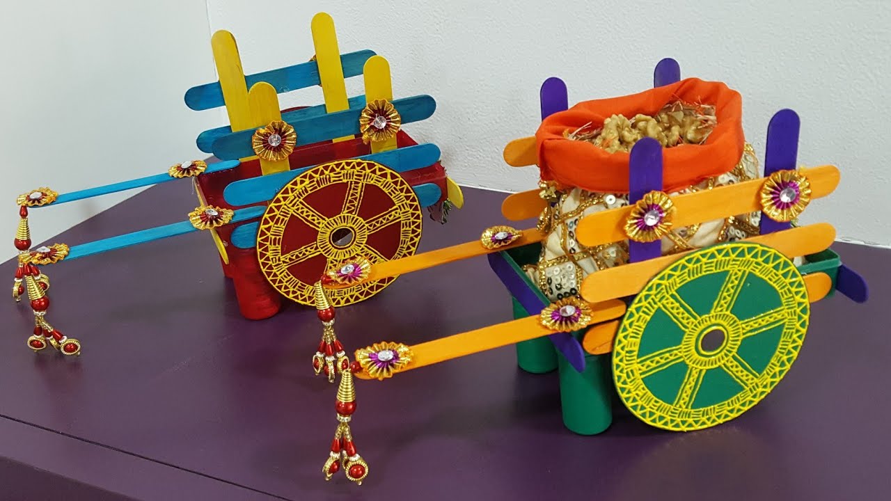 119. Mini Cart / Dryfruit Packing