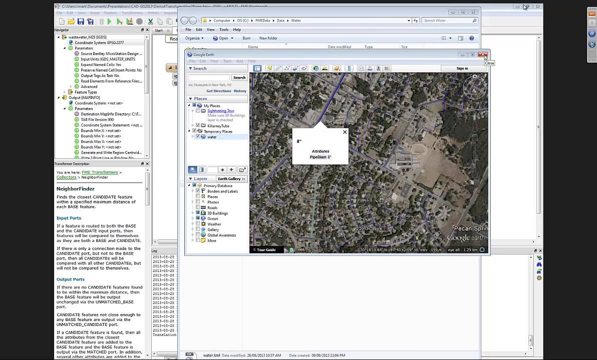 How to Exchange Data between CAD and GIS