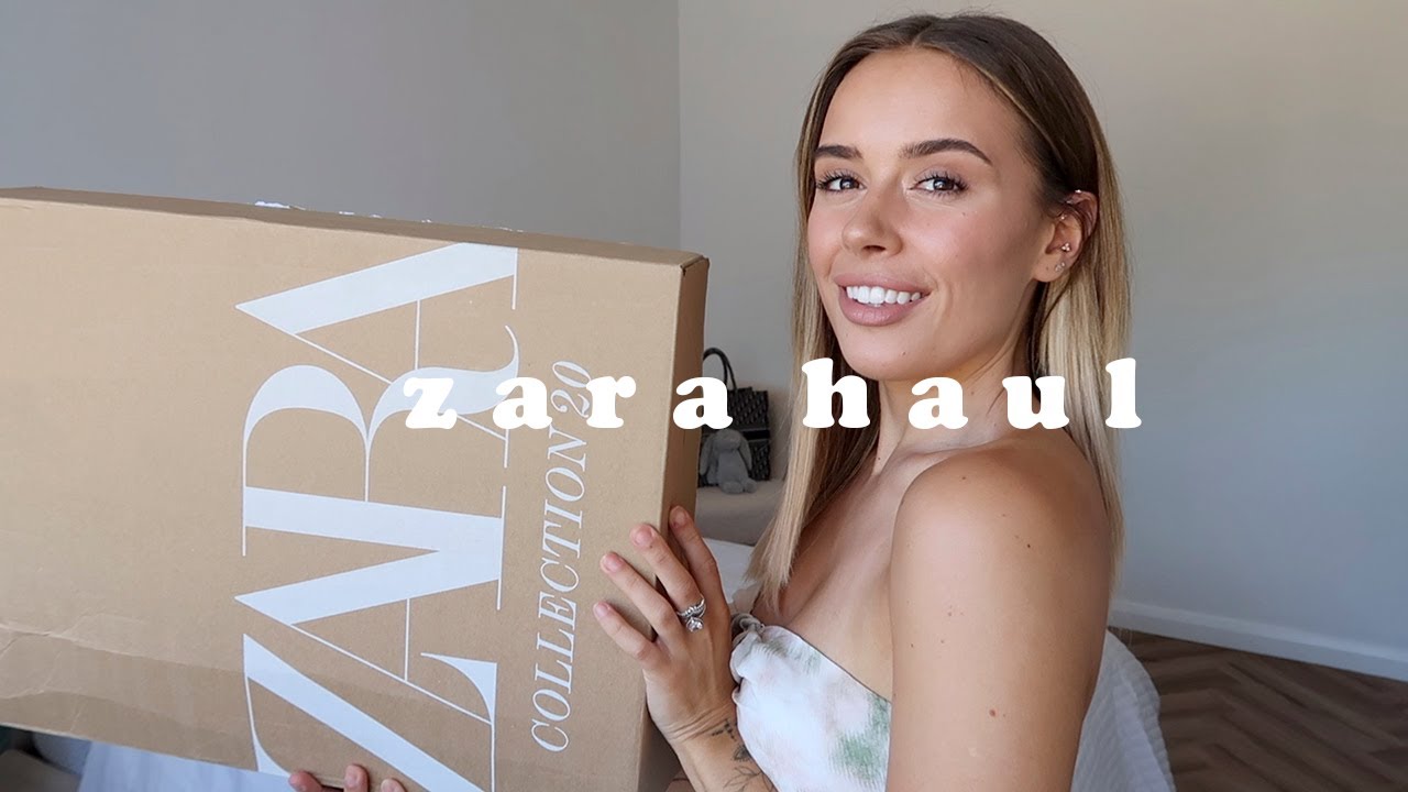 ZARA HAUL + TRY ON | Hello October