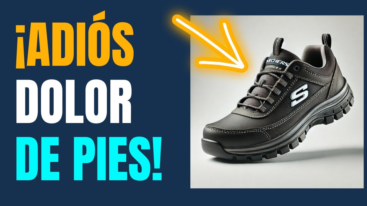 🦶¡Adiós al dolor de pies!🔥 Descubre el MEJOR calzado para fasciitis plantar y trabajos exigentes 🥾✅