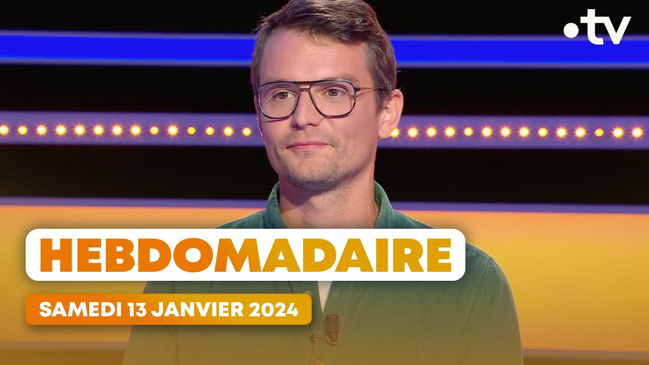 🥇 Emission Hebdo du Samedi 13 Janvier 2024 - Questions pour un Super Champion