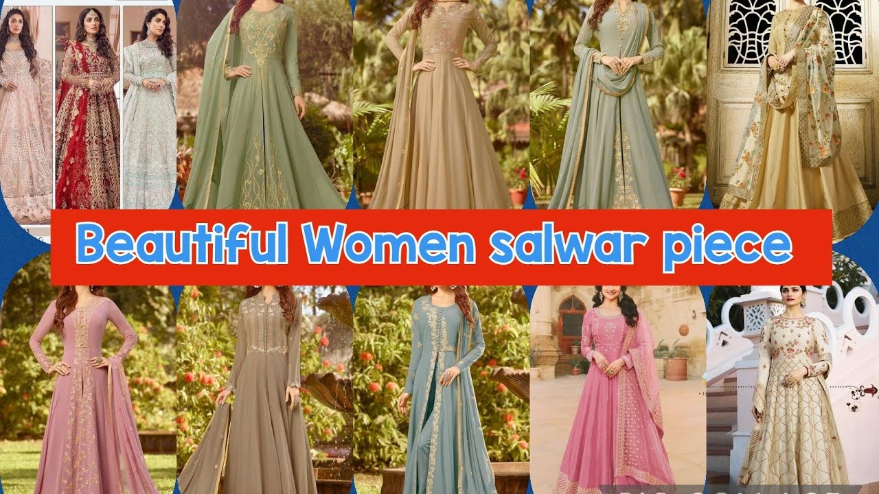 Beautiful Women salwar piece. New Designer Salwar Suits 2022.