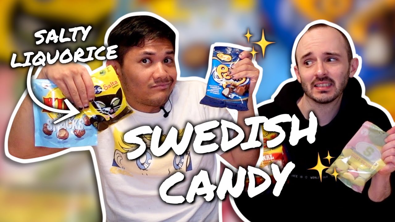 Americans Try Swedish Candy 🇸🇪🍬 And Salty Liquorice Is INTENSE 🫠