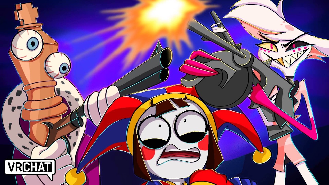 Digital Circus INFECTS The Hazbin Hotel in VRChat