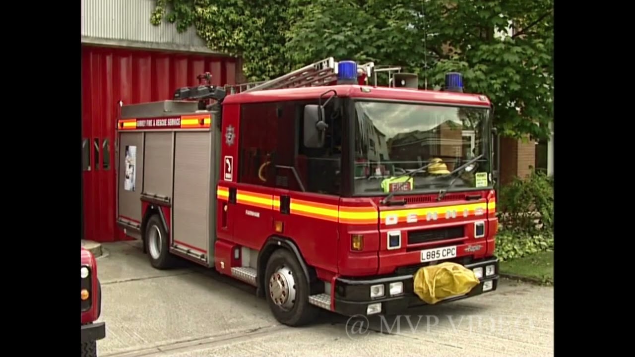 Heritage Video Tour of the Surrey Fire & Rescue Service Pt 3