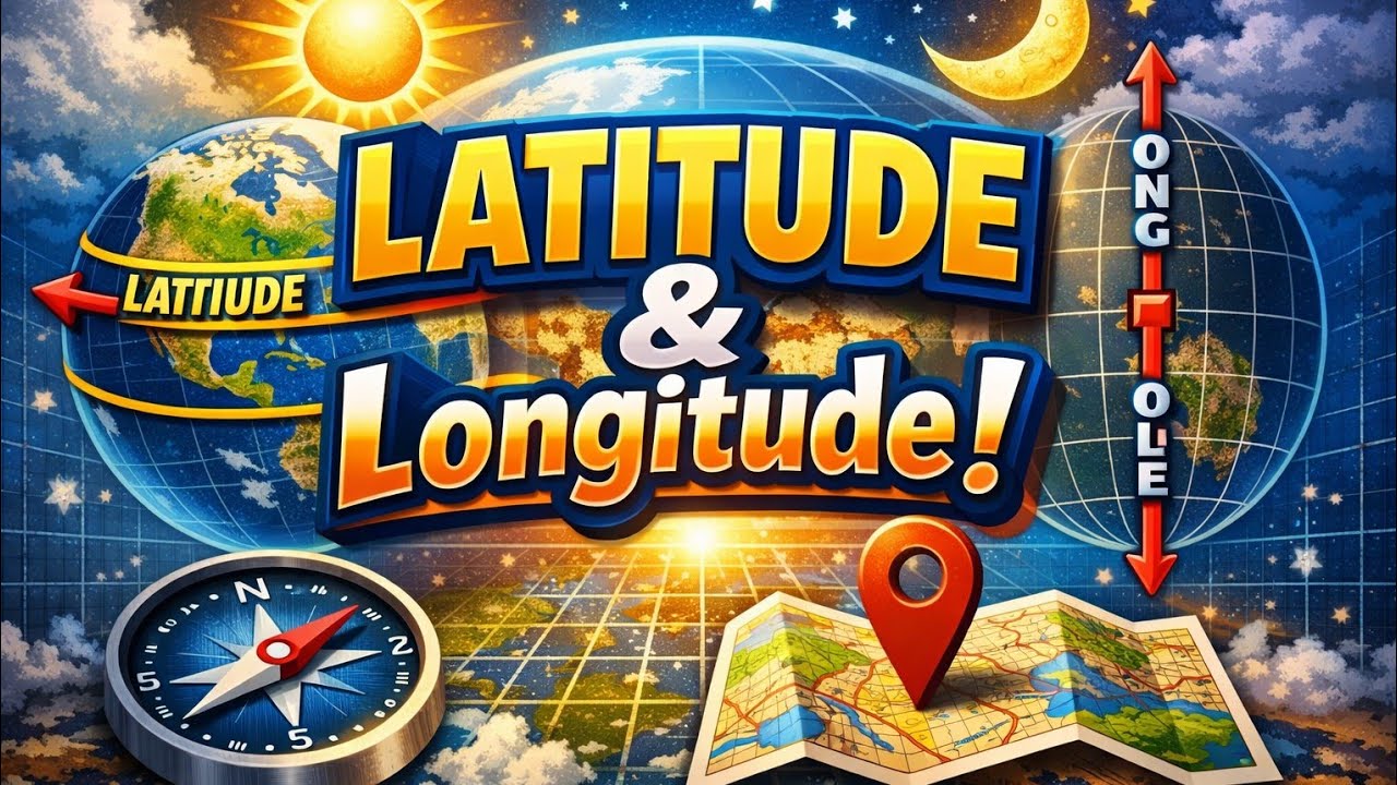 LONGITUDE & LATITUDE -3