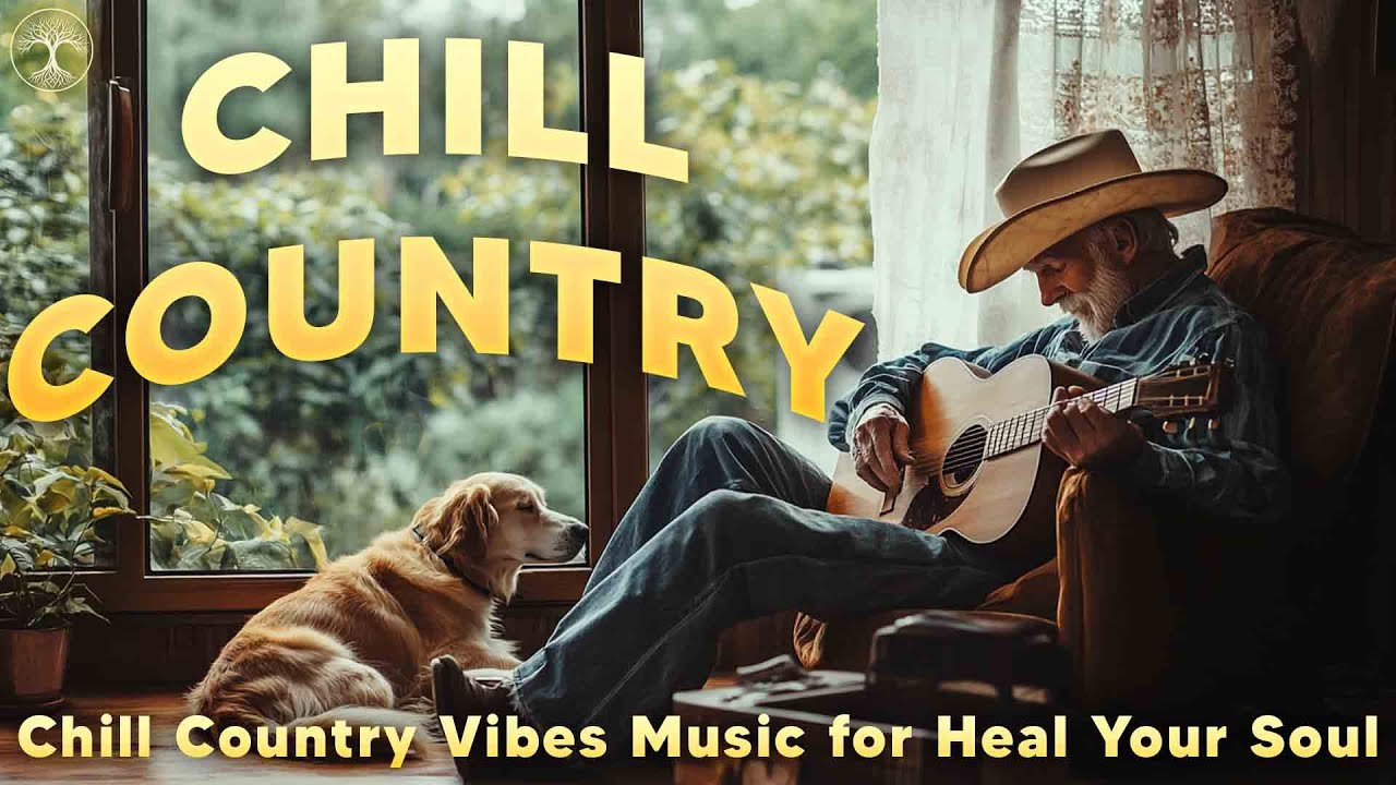Country Relax Songs Wrapped in Golden Light 🌅 Soft Guitar Stories
