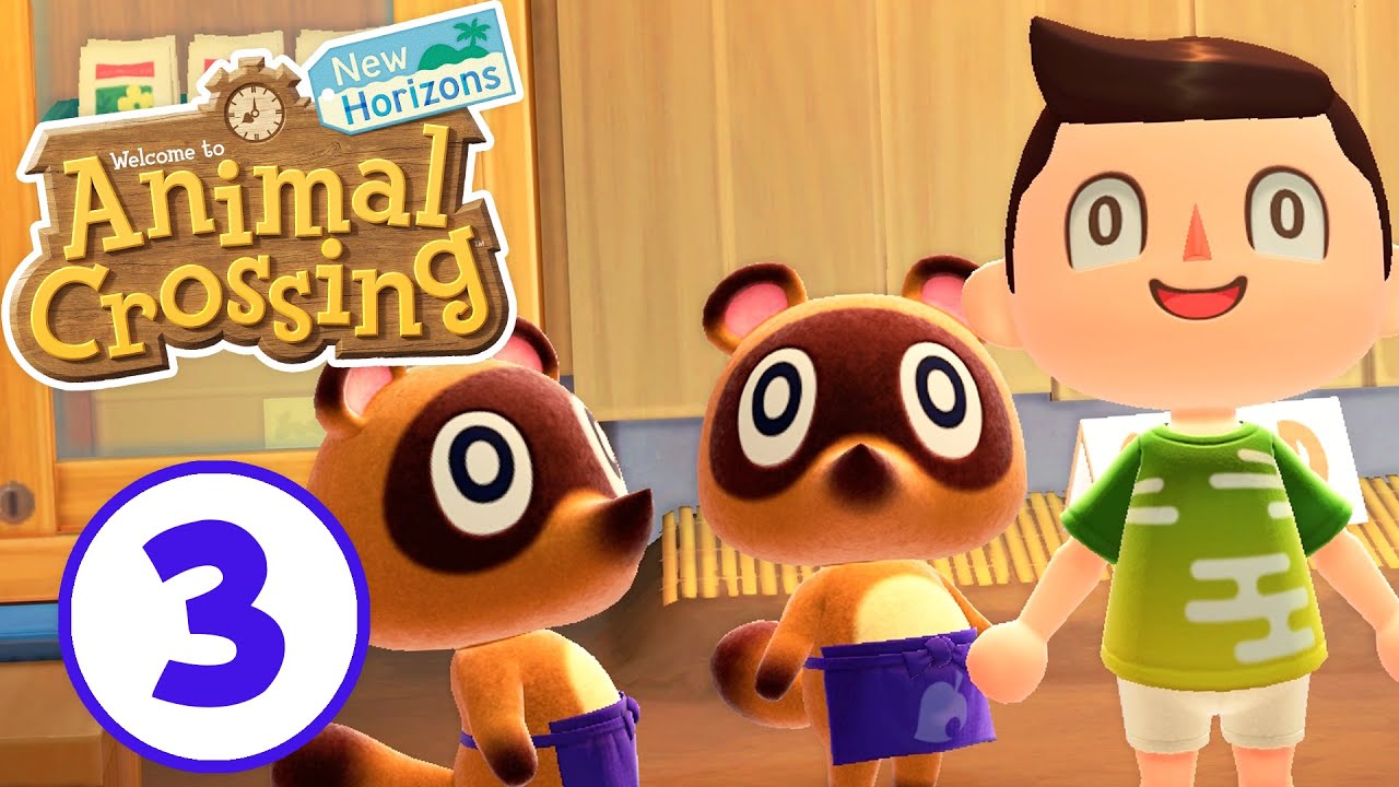 Shopping at Nook's Cranny - (Part 3) Animal Crossing: New Horizons