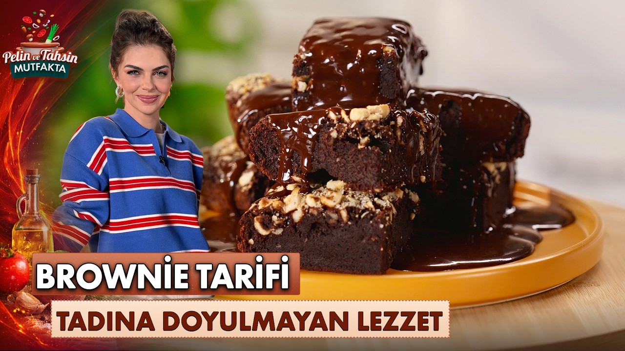 Brownie Yapmanın Tüm Püf Noktaları: Üstü Çatlayan, İçi Islak | Pelin ve Tahsin Mutfakta