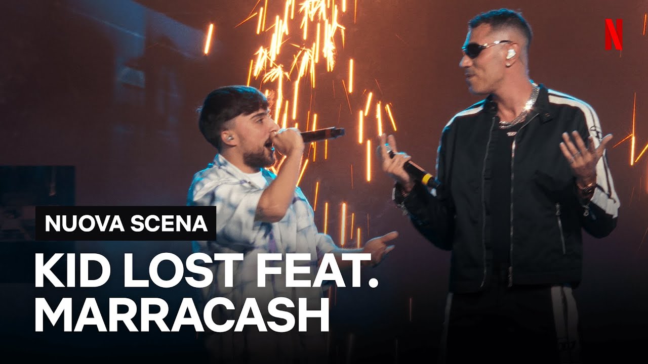 MARRACASH canta PAGLIACCIO con KID LOST in NUOVA SCENA | Netflix Italia