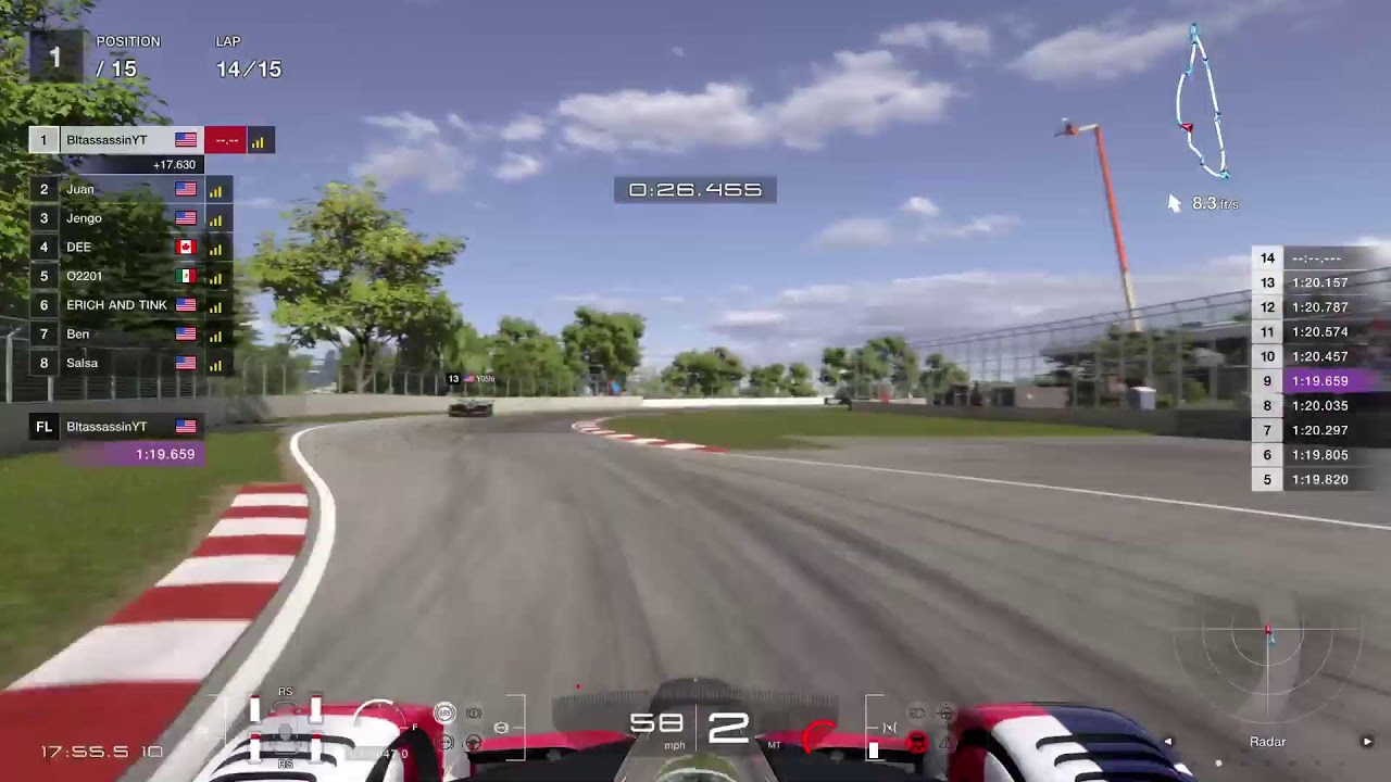 Alternate account Nation's Cup Race