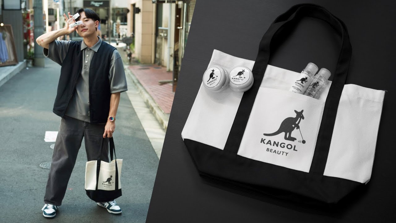 【緊急告知】KANGOL BEAUTY X SHU TAKADA コラボトートバッグ発売します！