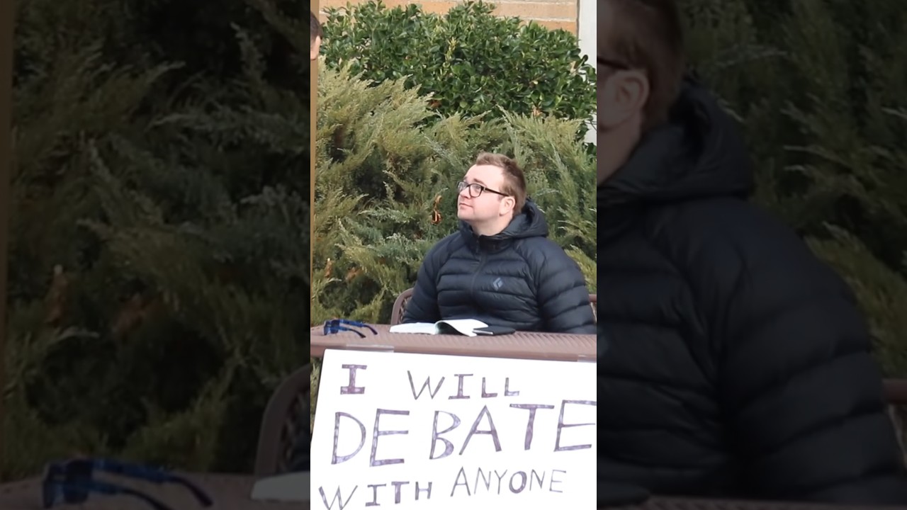 &ldquo;I Will Debate Anyone&rdquo;