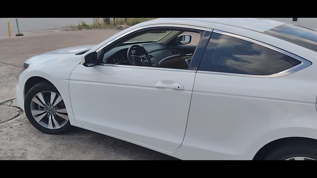 2012 Honda Accord Coupe Rear Seat Release Fold Down Rear Seat