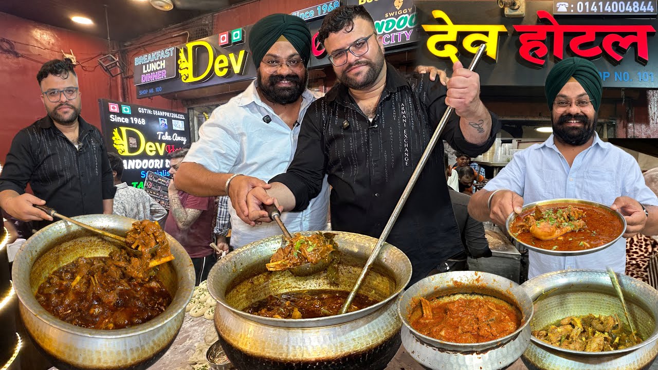 Best Non Veg Street food in Jaipur | देसी बकरा recipe | Indian Street Food