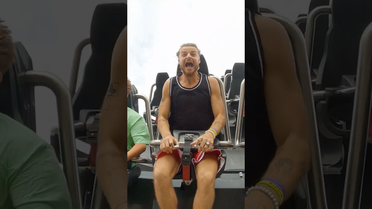 Jakie emocje towarzyszą na rollercosterach?? #rollercoaster #energylandia #hyperion #zadra #abysuss