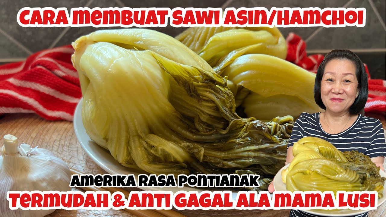 CARA MEMBUAT SAWI ASIN GARING TANPA JEMUR