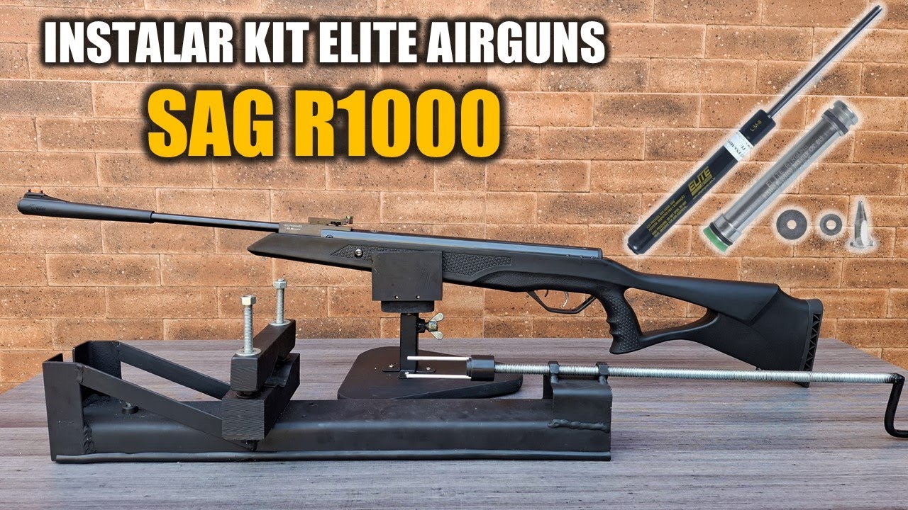 SAG R1000 INSTALANDO KIT INVERTER 50KG ELITE AIRGUNS